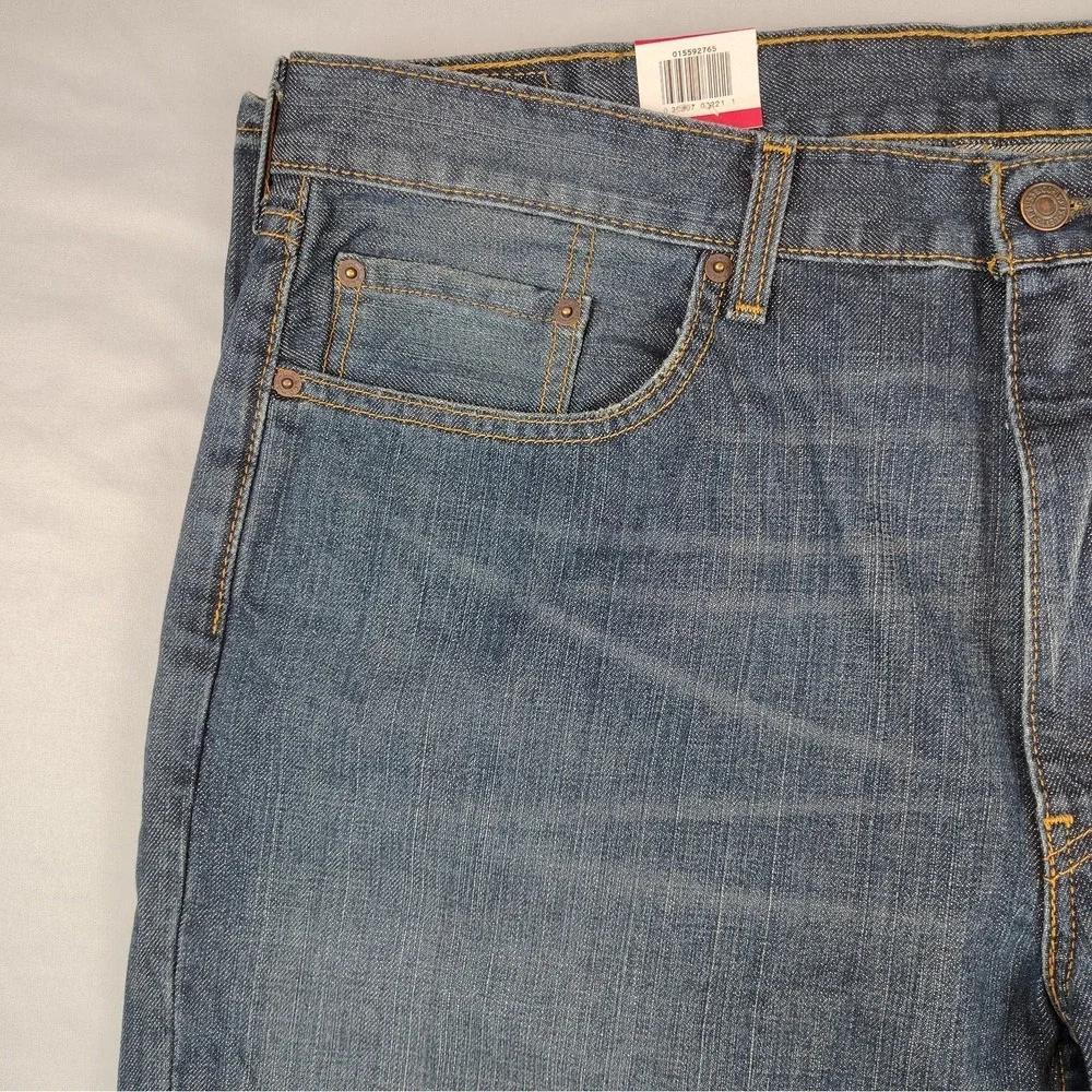 Levi's 559 Jeans Men's 38x36 Big & Tall Relaxed Straight NWT Medium Wash Denim